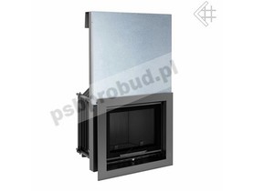 Wkład kominkowy MAJA 12 gilotyna + dolot + glass